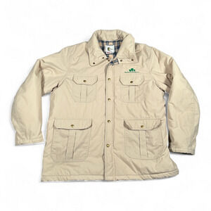 Vintage K Brand Jacket Adult EXTRA LARGE Brown Barn Coat Utility Workwear 90s